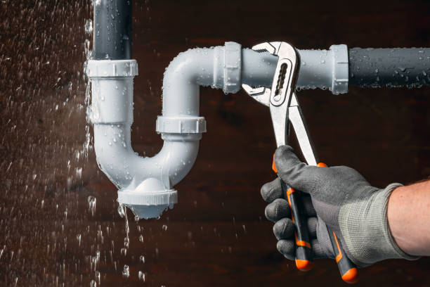 Professional Plumbing technician working in Marble Falls, TX